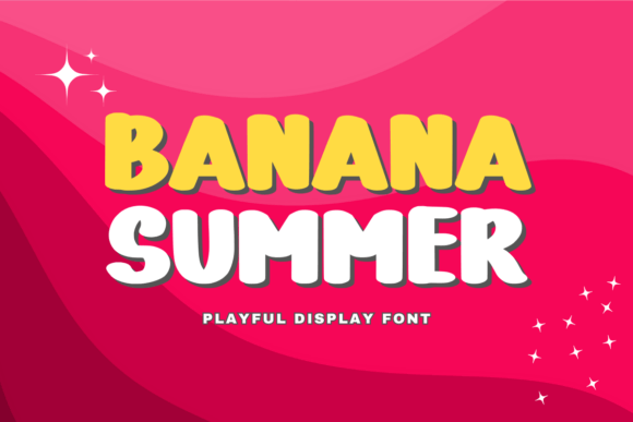 Banana Summer: A Playful Display Font That Actually Works