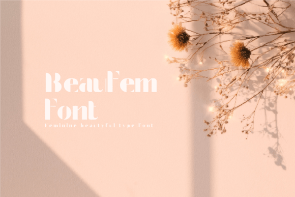 Beaufem: A Display Font That Makes Feminine Brands Instantly Recognizable