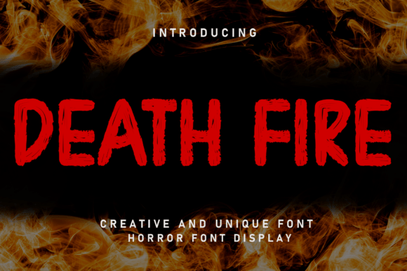 Death Fire: A Bold Display Font That Earns Its Place