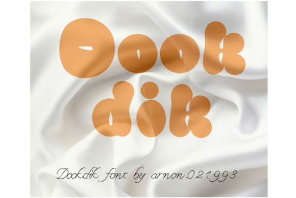 Dookdik: A Playful Display Font That Delivers Personality at a Glance