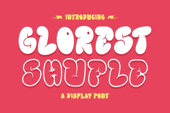 Glorest Shufle: A Display Font That Feels Like Sunlight on Paper