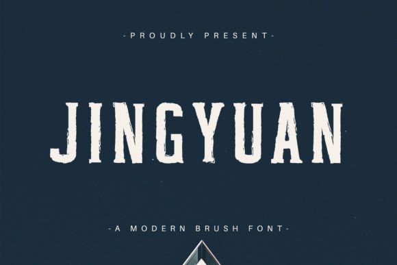 Jingyuan Brush: A Modern Display Typeface for Digital Branding