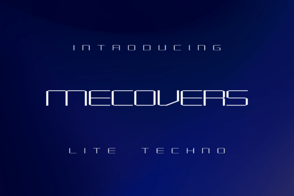 Macovers: A Techno-Lite Display Font for Scroll-Stopping Marketing
