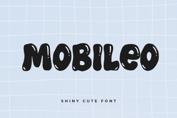 Mobileo: A Playful Display Font for Handmade Brands