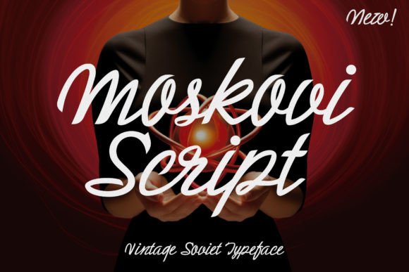 Moskovi Script: A Bold Display Font for Digital Branding
