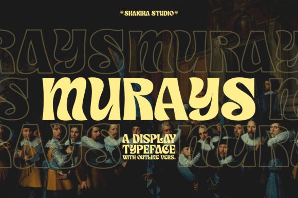 Murays: A Retro Display Serif Font That Elevates Your Brand