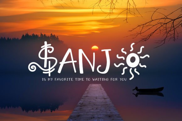 Sanjo: A Display Font That Makes Your Campaigns Instantly Recognizable