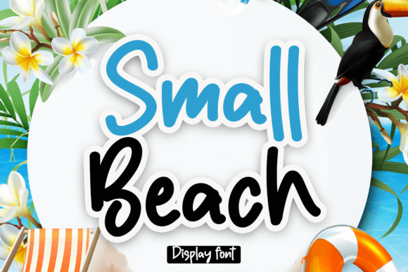 Small Beach: A Display Font That Makes Your Headlines Pop