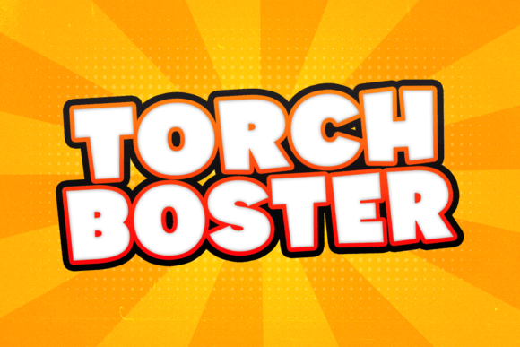 Torch Boster: A Bold Display Font That Commands Attention Online